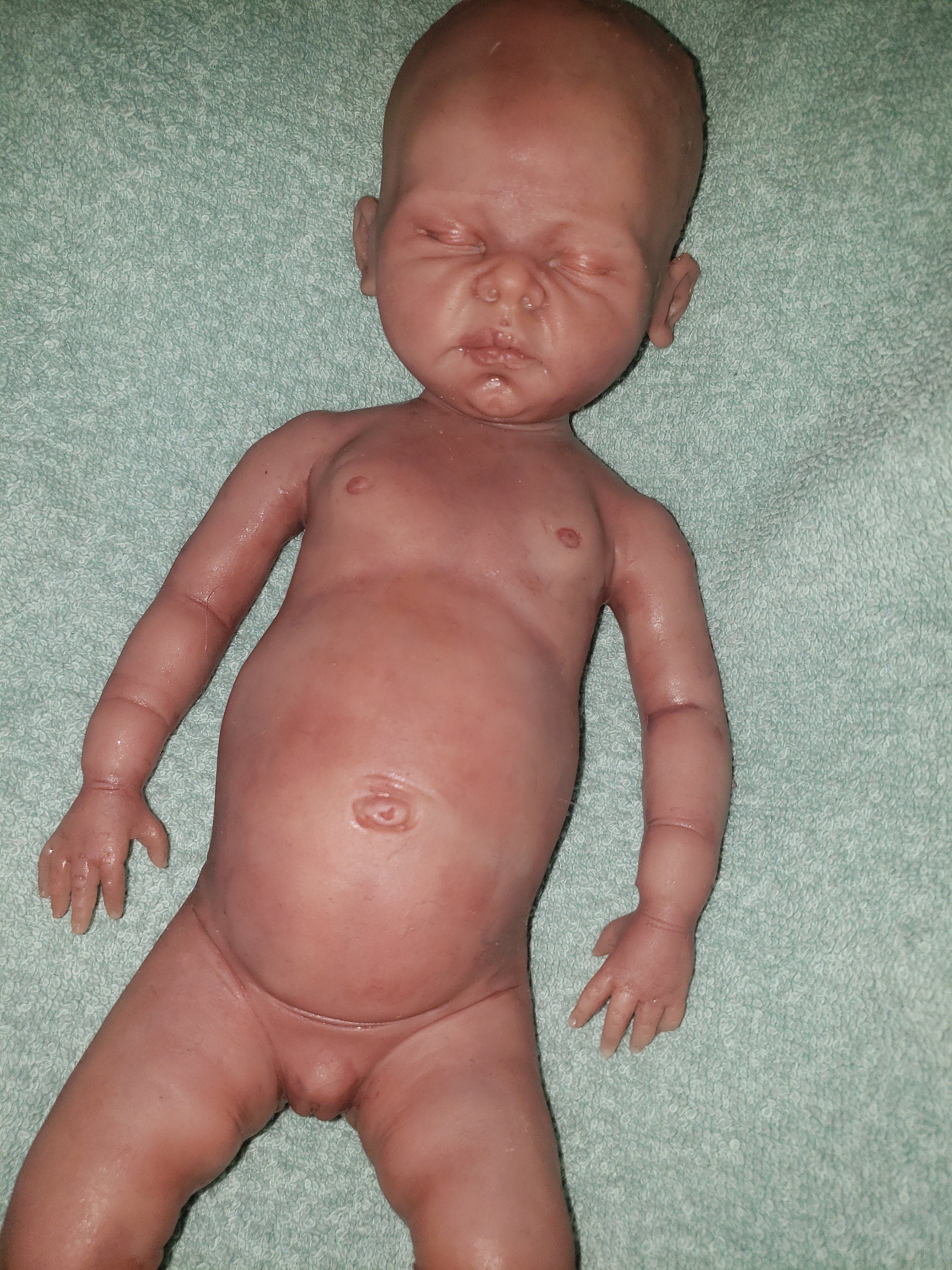 14" Full body silicone baby preemie girl or boy