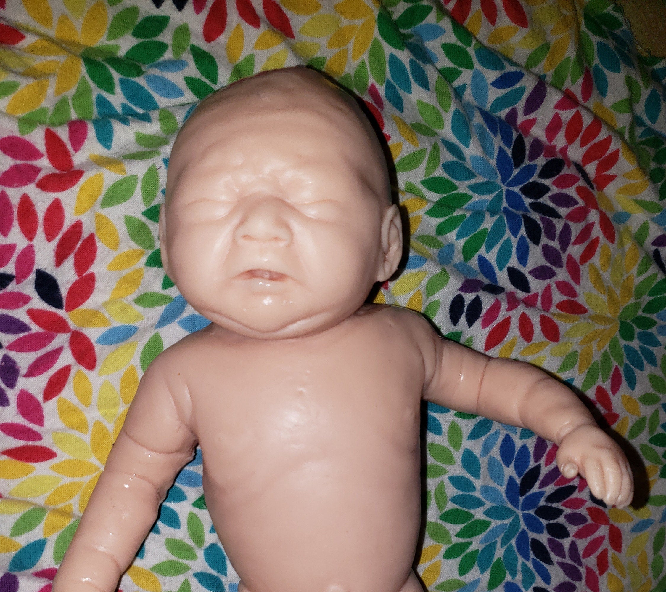 Full Body Silicone art doll 13" ivy/iven boy or girl preemie