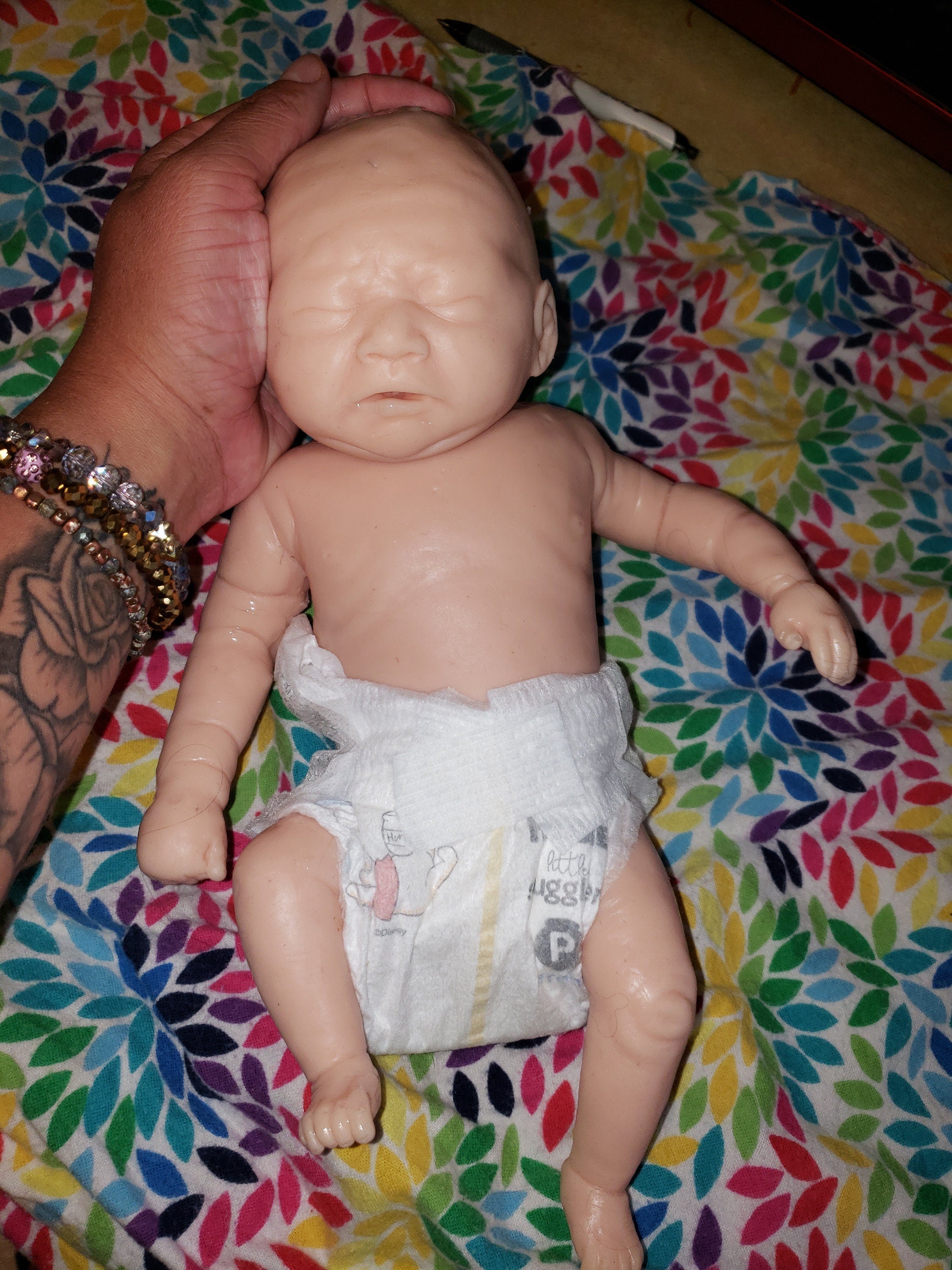 Full Body Silicone art doll 13" ivy/iven boy or girl preemie
