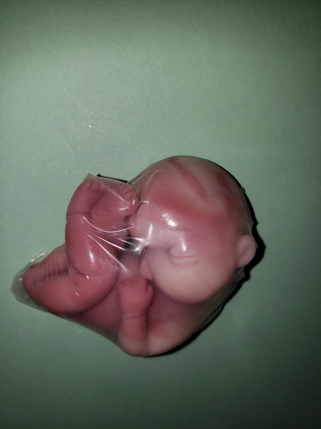 silicone baby fetus memorial art doll fetus inside WOMB