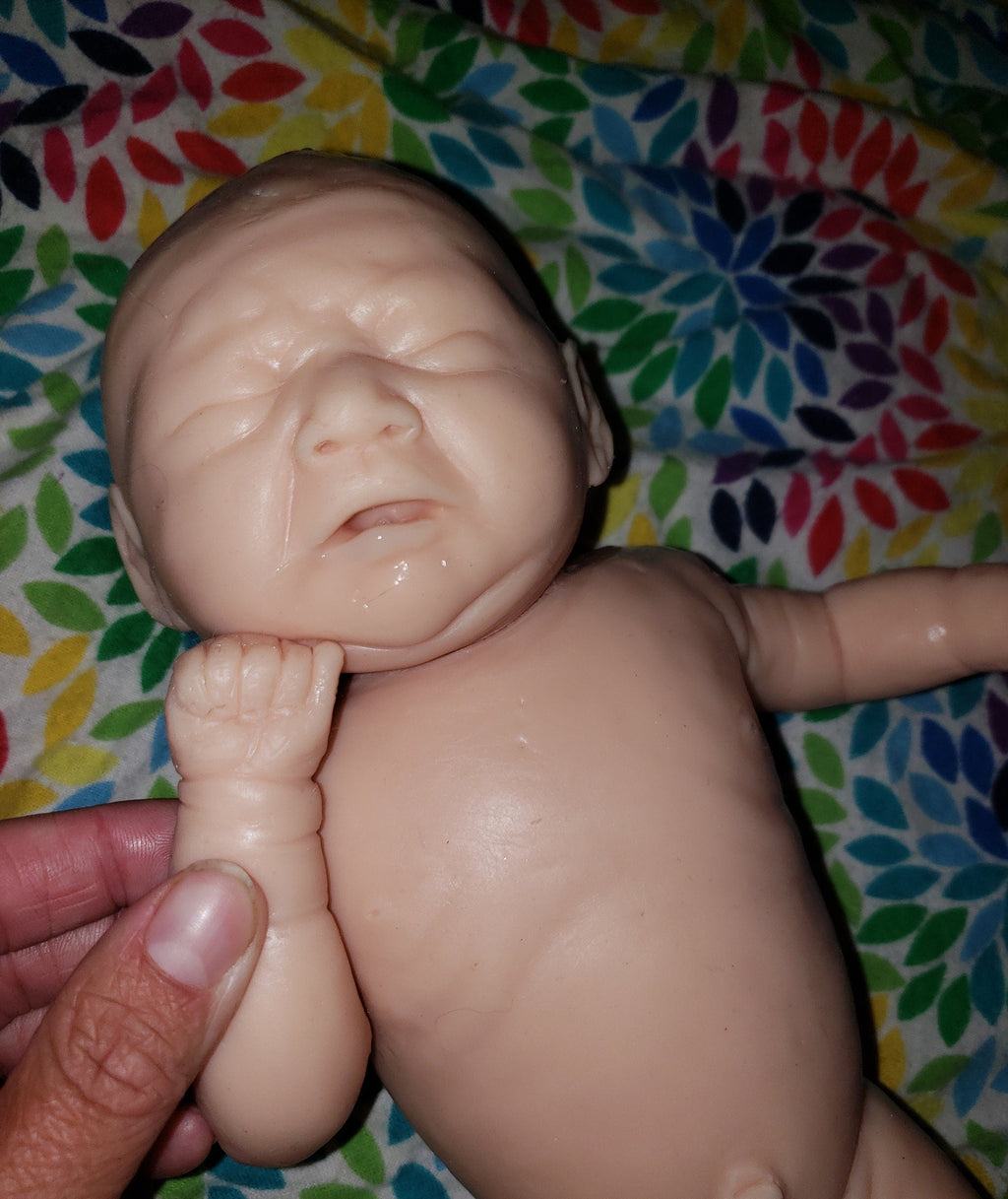 Full Body Silicone art doll 13" ivy/iven boy or girl preemie