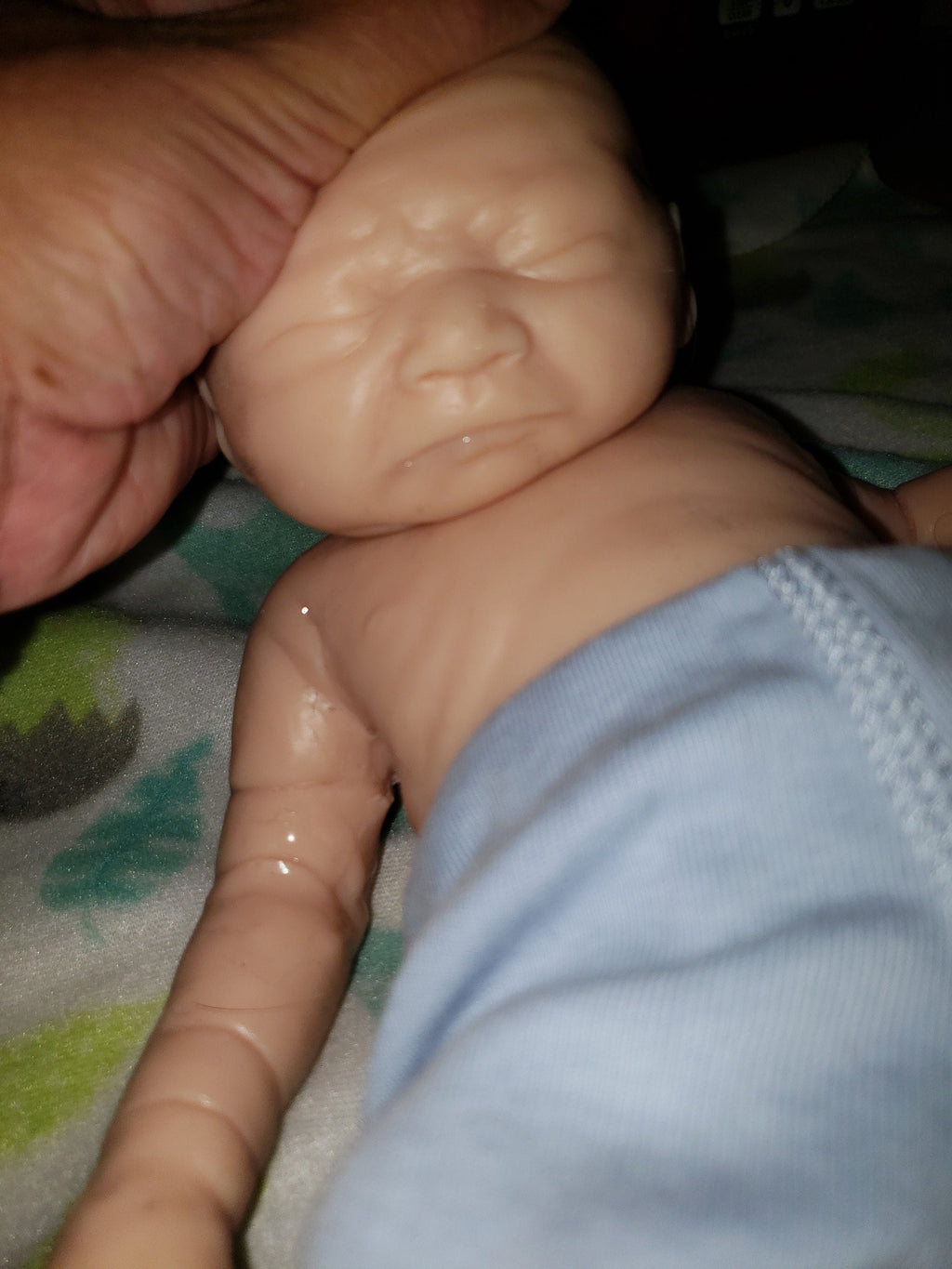 Full Body Silicone art doll 13" ivy/iven boy or girl preemie