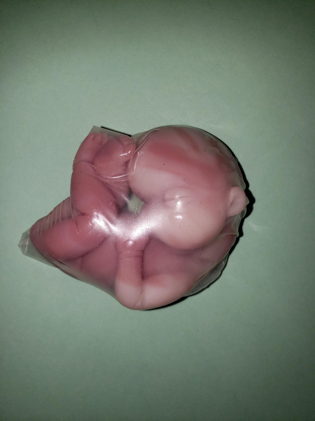 silicone baby fetus memorial art doll fetus inside WOMB