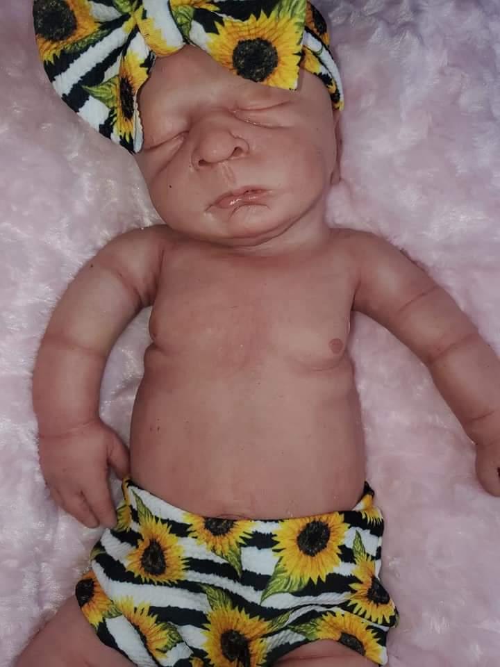 Full Body Silicone art doll remmy 21" can be boy or girl