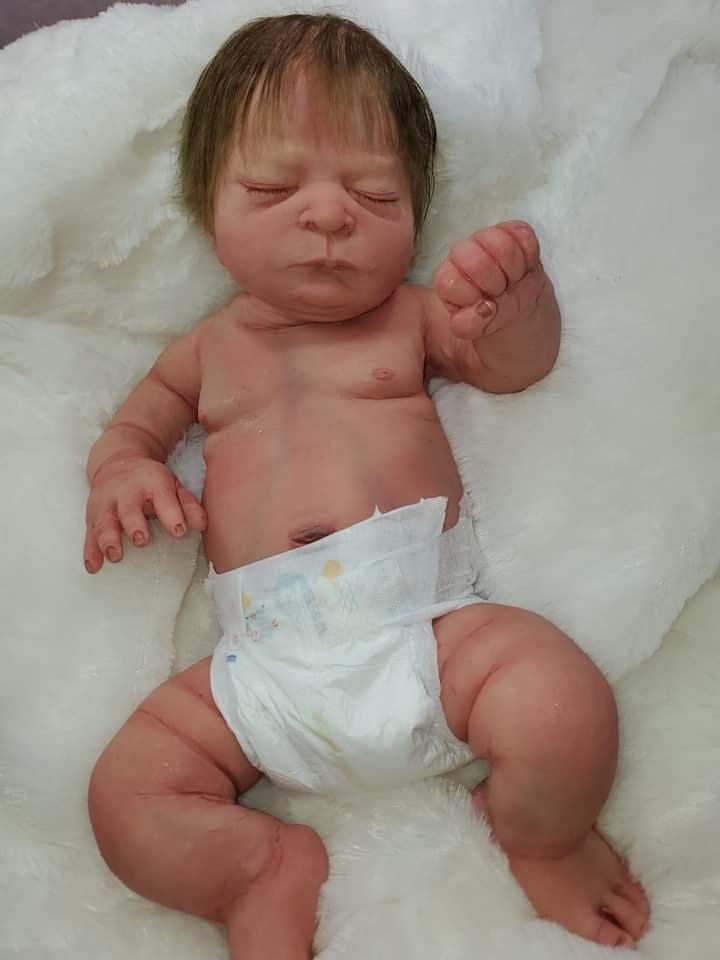 Full Body Silicone art doll remmy 21" can be boy or girl