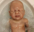 Full body silicone baby 19" Newborn chunky chubby baby Amber marie