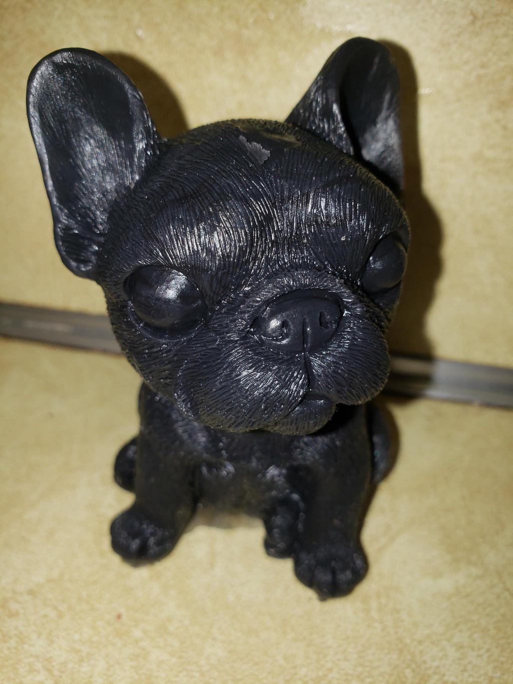 3" silicone puppy baby dog frenchie