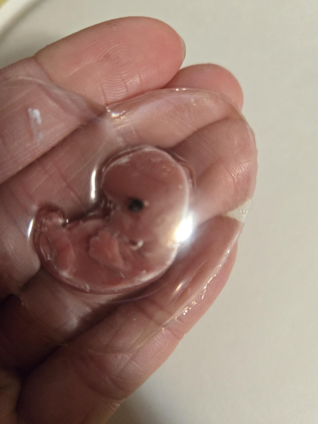 Remembrance Keepsake-handcrafted memorial art peice, custom silicone or resin memory keepsake made to honor loved one