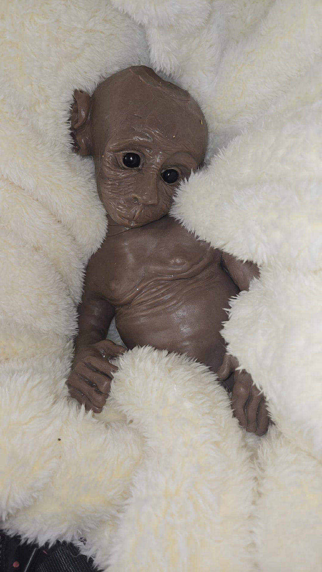 Full Body Silicone baby Monkey  15" tarzie