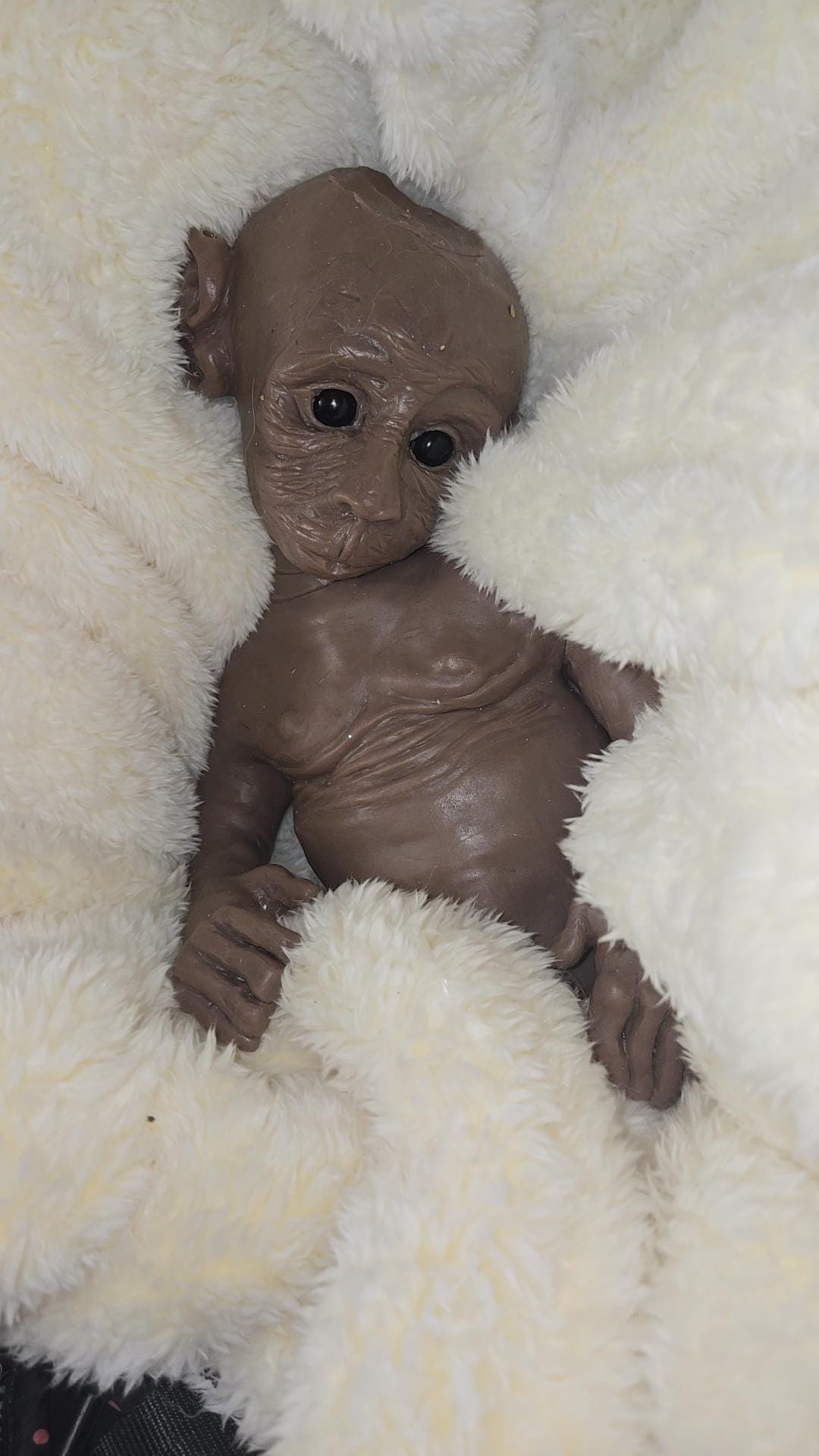 Hyper realistic full body silicone reborn art doll  Monkey  15" tarzie
