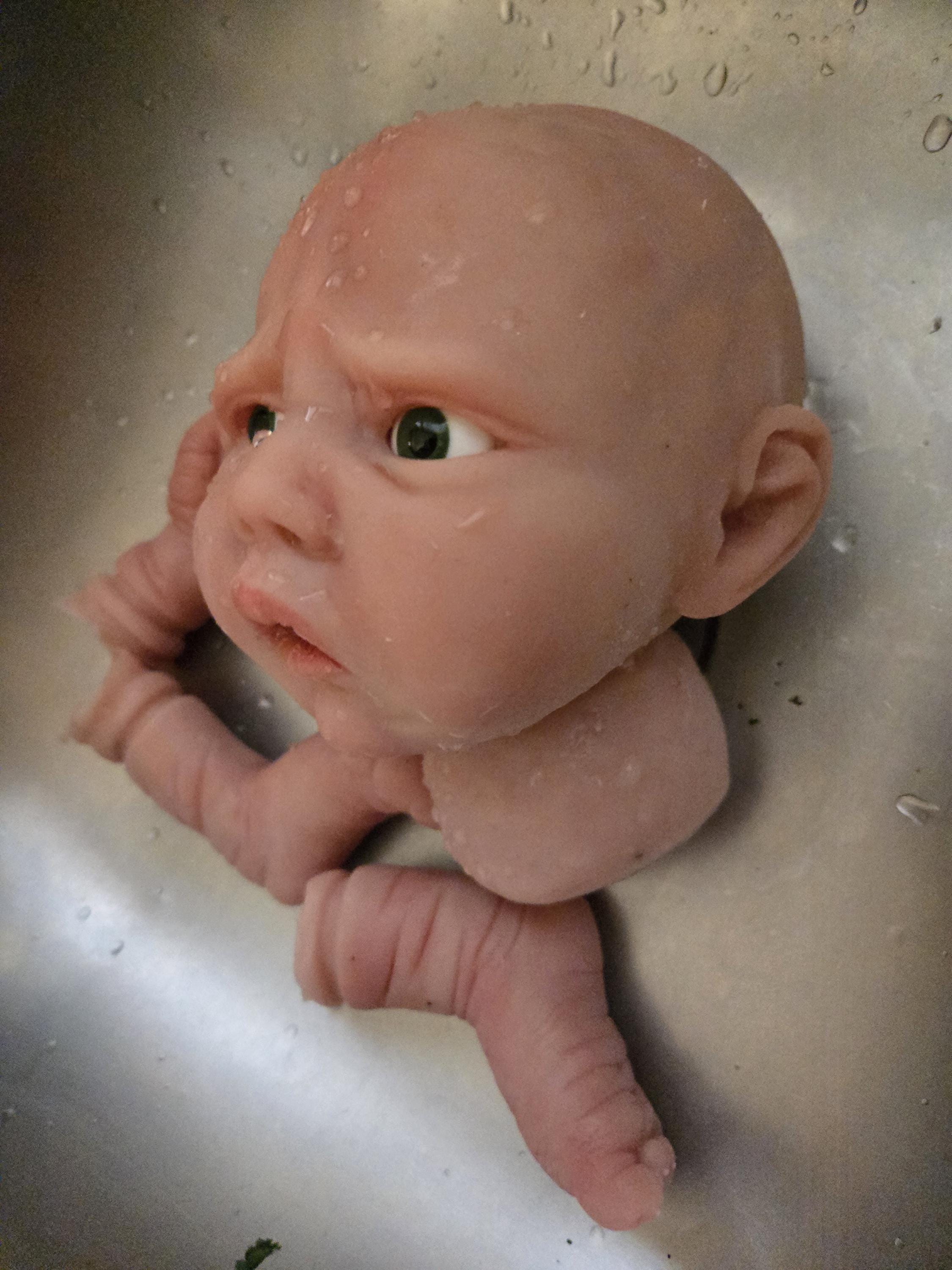 silicone art doll HEAD limbs or full body
