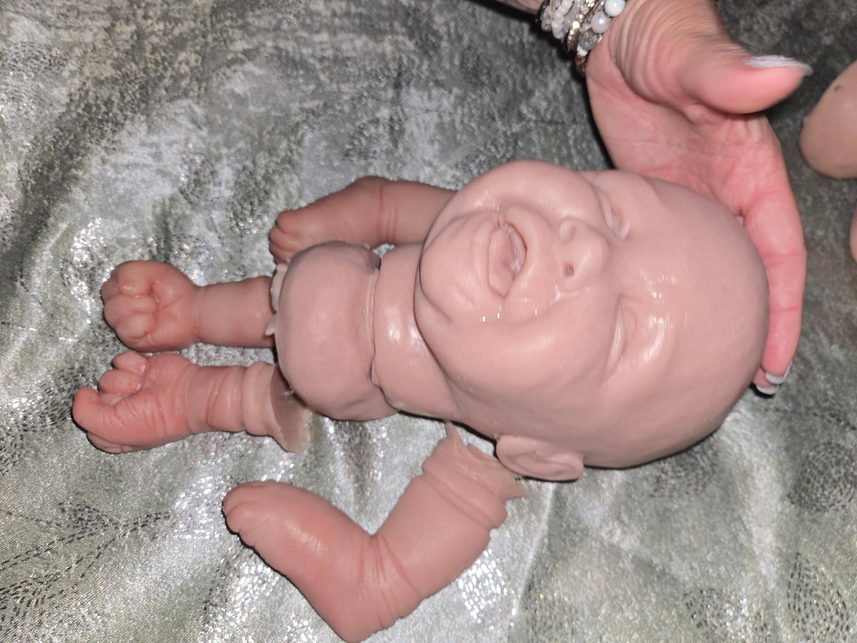 silicone art doll HEAD limbs or full body