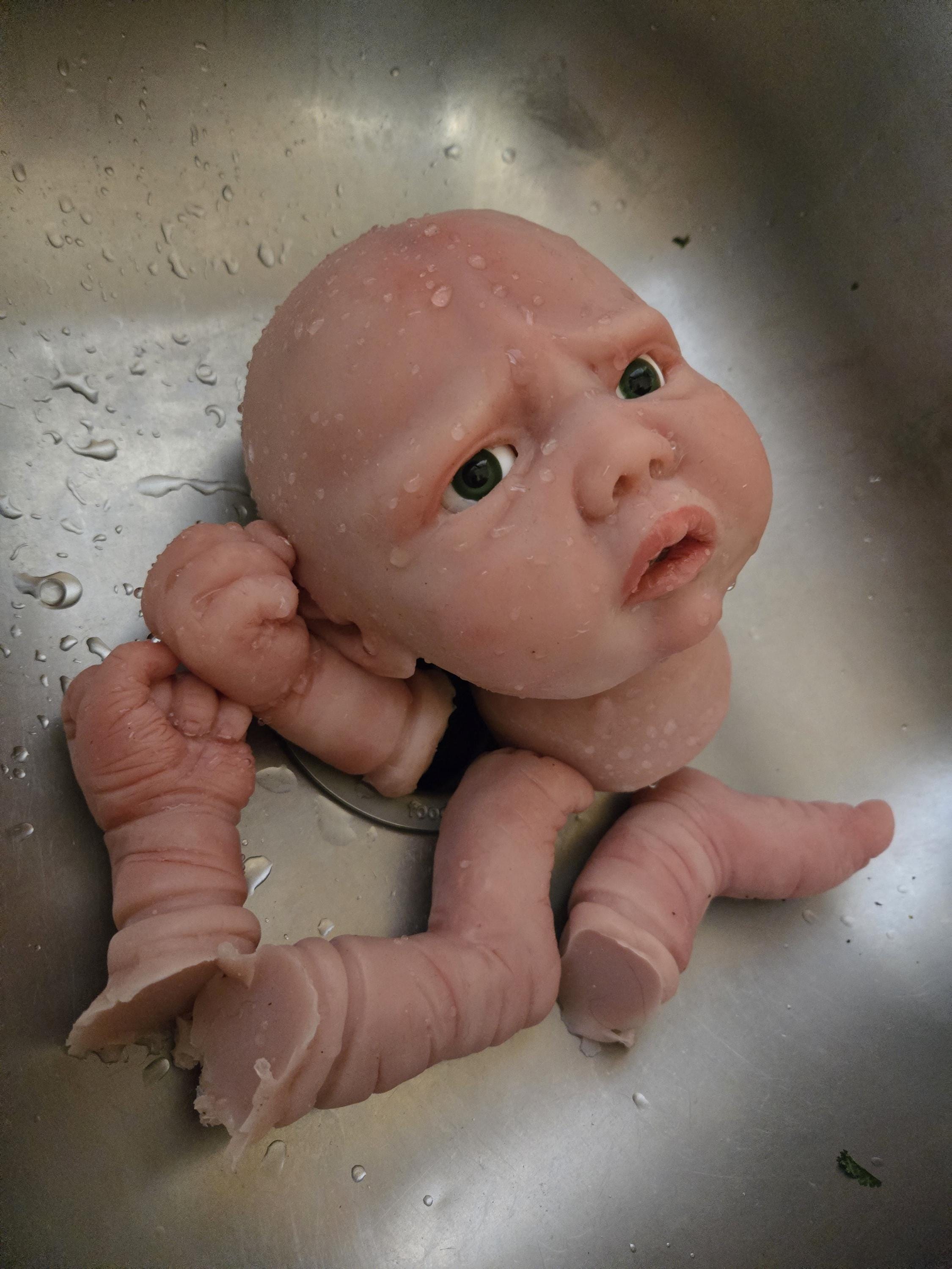 silicone art doll HEAD limbs or full body