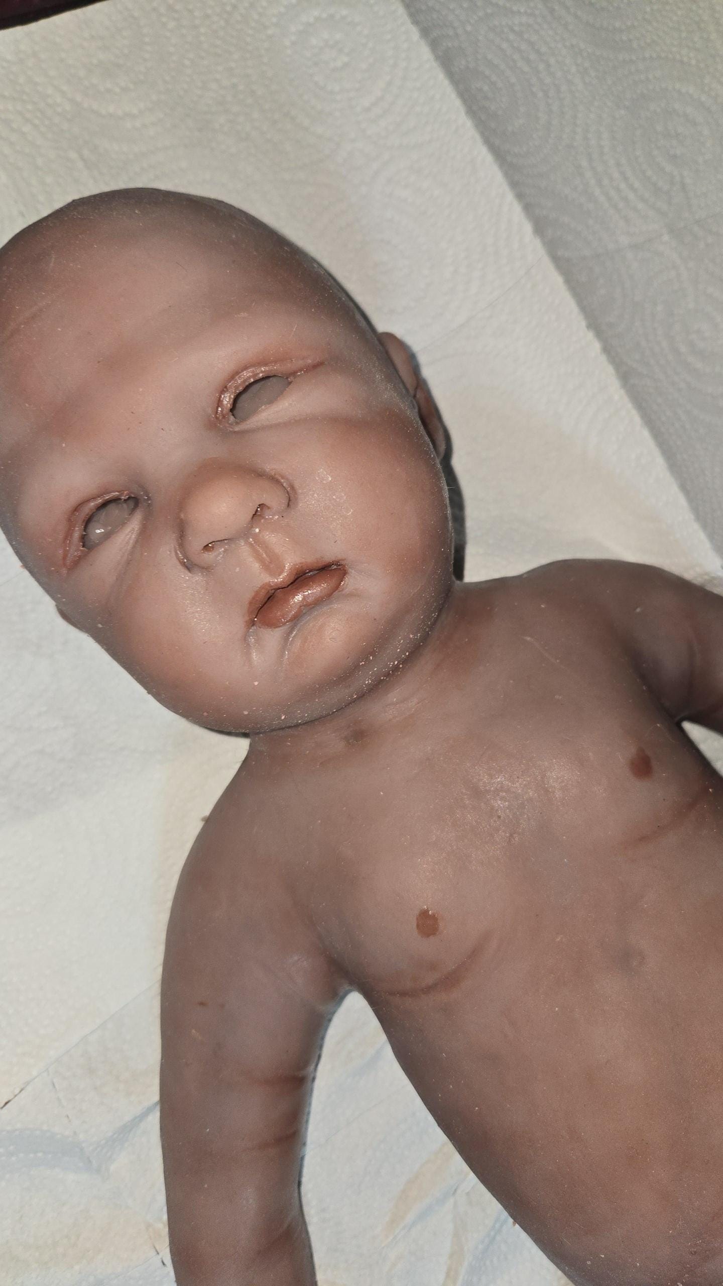 Hyper realistic full body silicone reborn art doll"Adele" Melissa mccrory