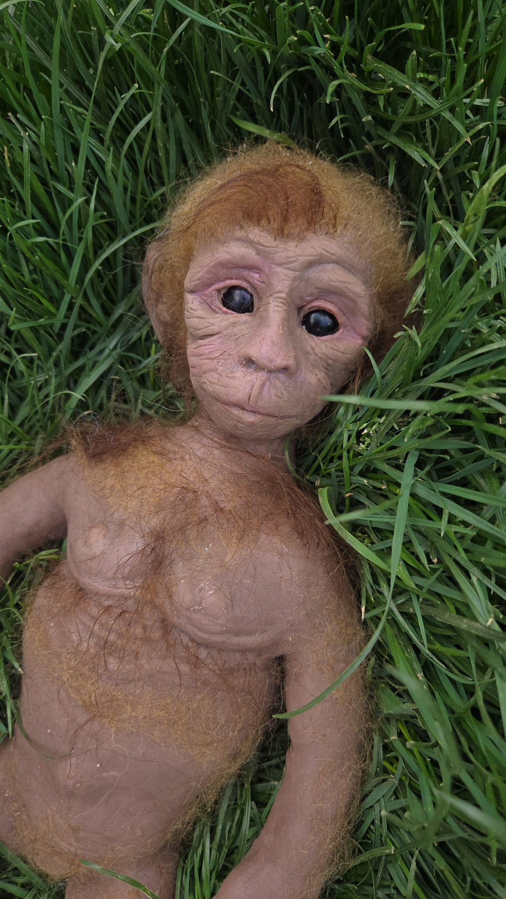 Hyper realistic full body silicone reborn art doll  Monkey  15" tarzie