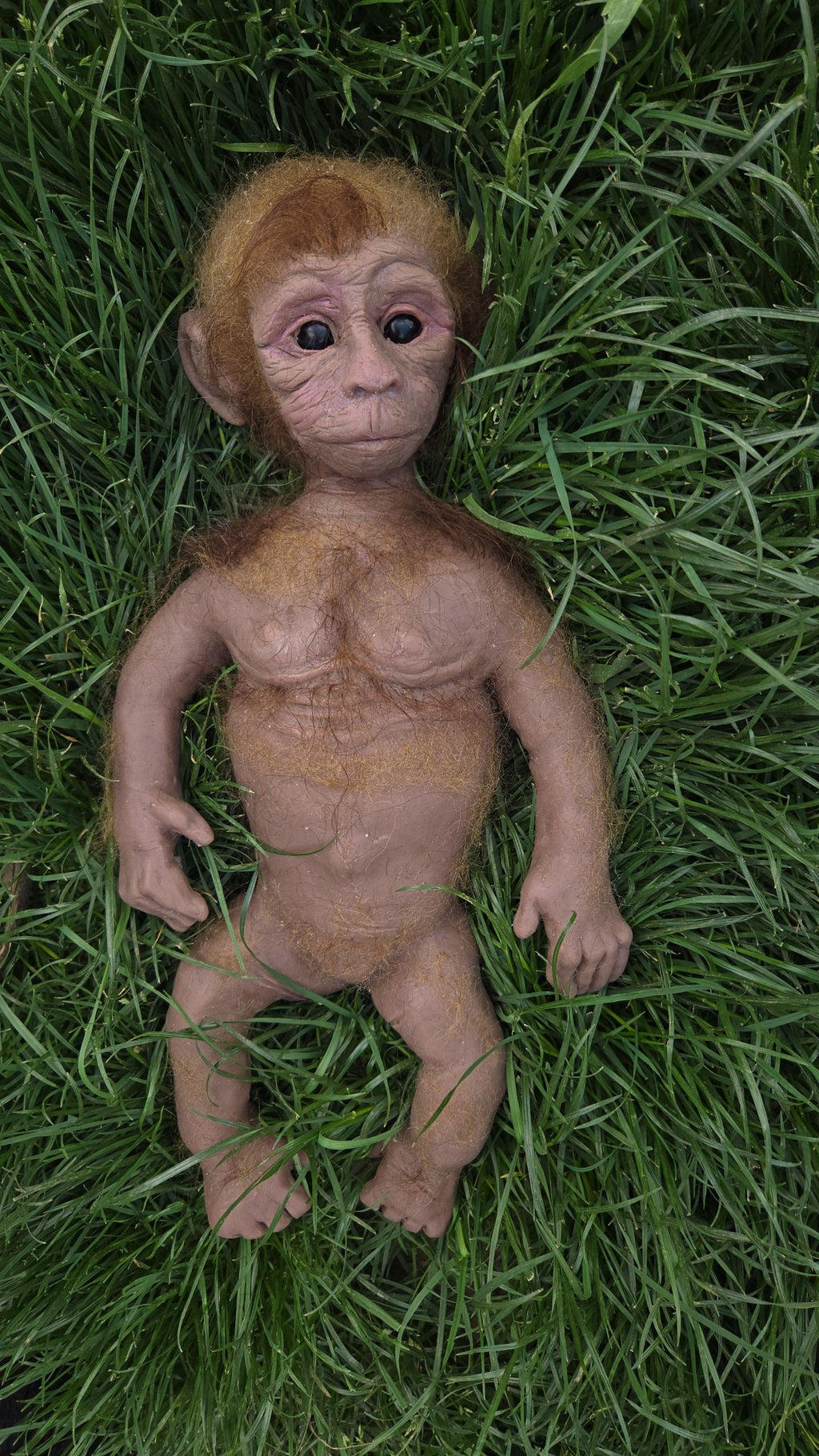 Hyper realistic full body silicone reborn art doll  Monkey  15" tarzie