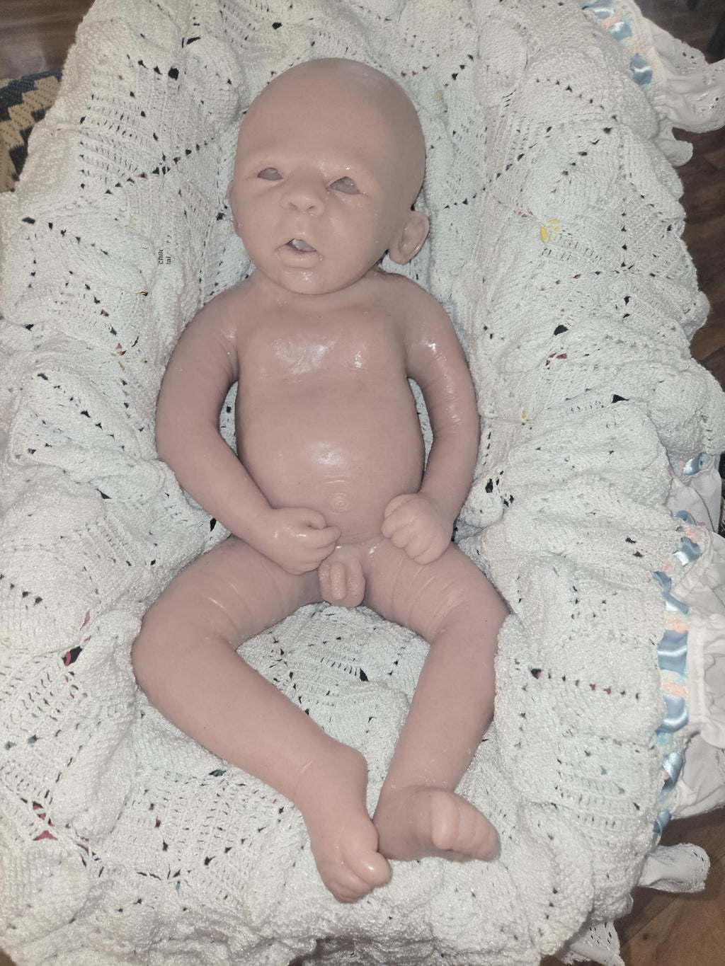 24" Full Body Silicone Baby Boy or girl 6 month old size!! Mason/madison toddler