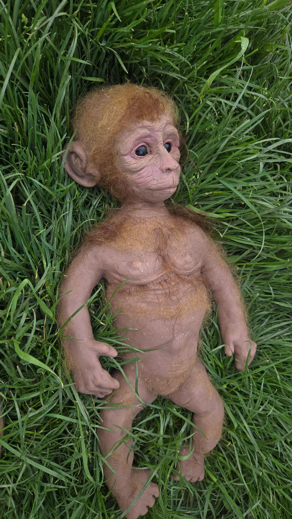Hyper realistic full body silicone reborn art doll  Monkey  15" tarzie