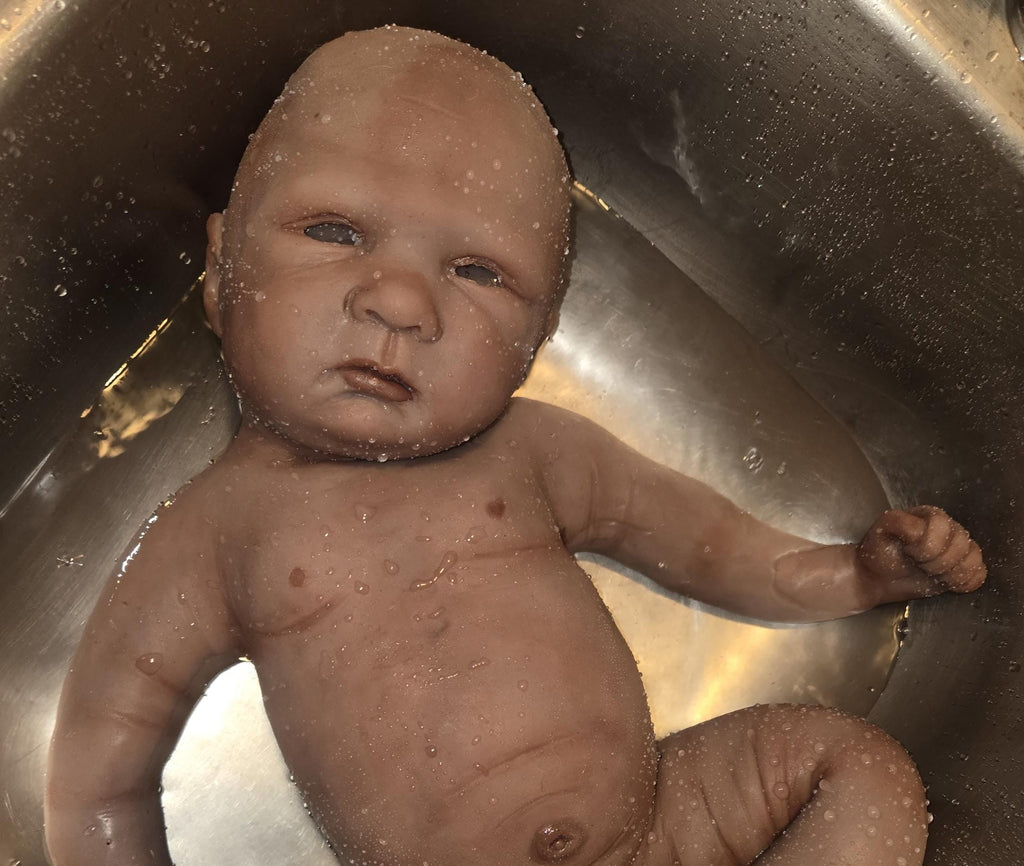 Hyper realistic full body silicone reborn art doll"Adele" Melissa mccrory
