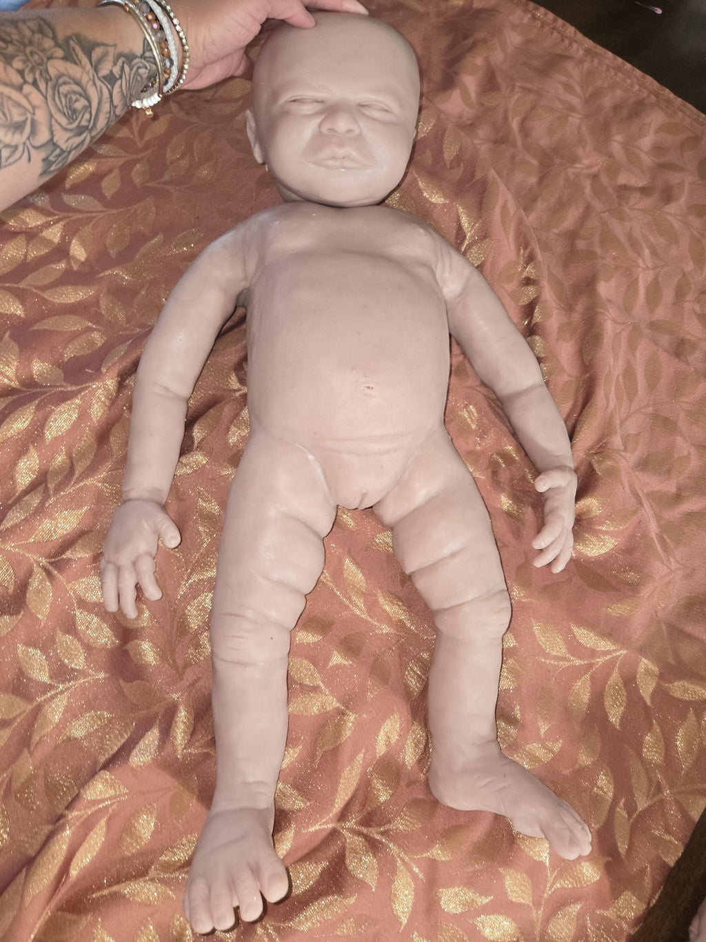 huge toddler full body silicone baby 27" inches cameron