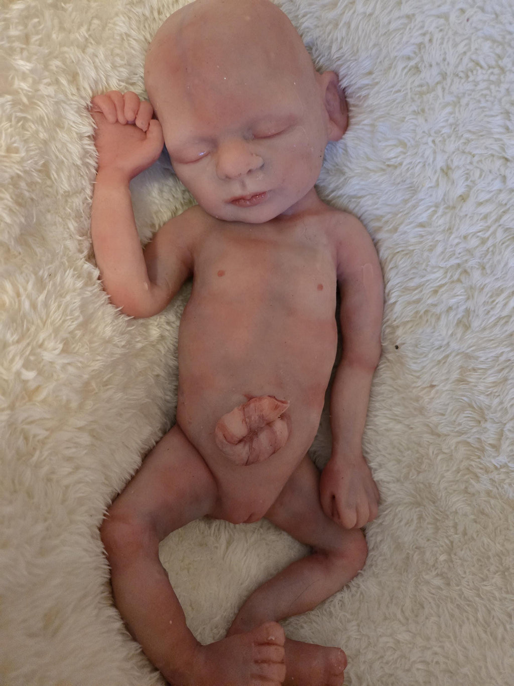 Full body silicone baby girl 15" preemie sculpted by Pamela erff preemie