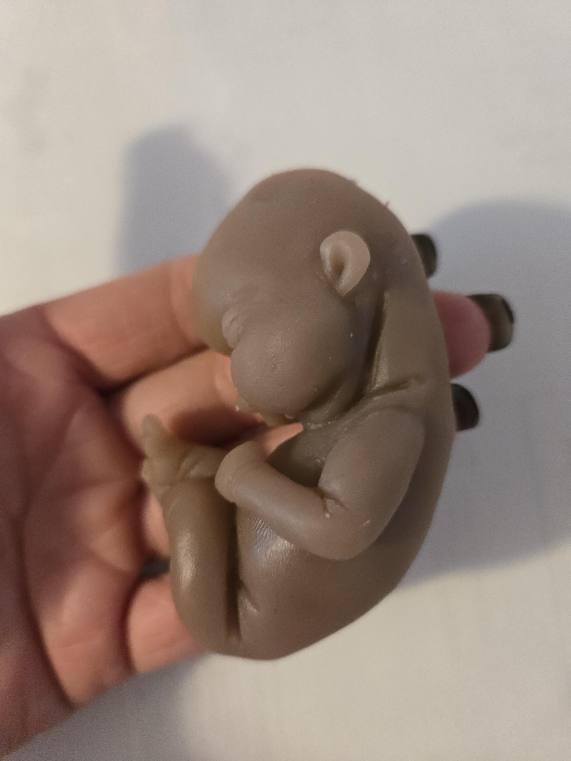Remembrance Keepsake-handcrafted memorial art peice, custom silicone or resin memory keepsake made to honor loved one