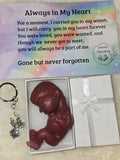 17 week gestational silicone baby fetus memorial baby