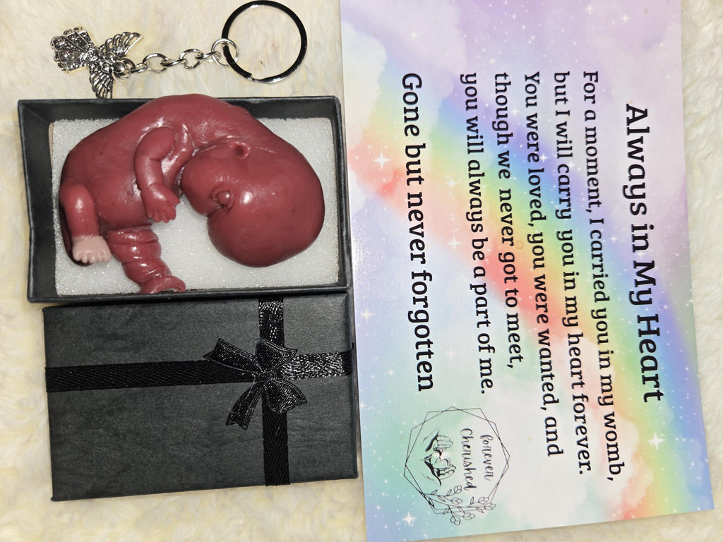 Remembrance Keepsake-handcrafted memorial art peice, custom silicone or resin memory keepsake made to honor loved one