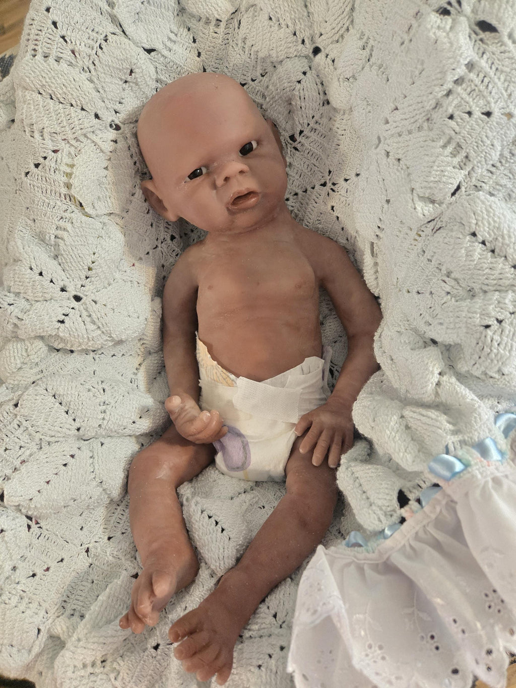 Full body silicone baby boy newborn baby  pamela erff