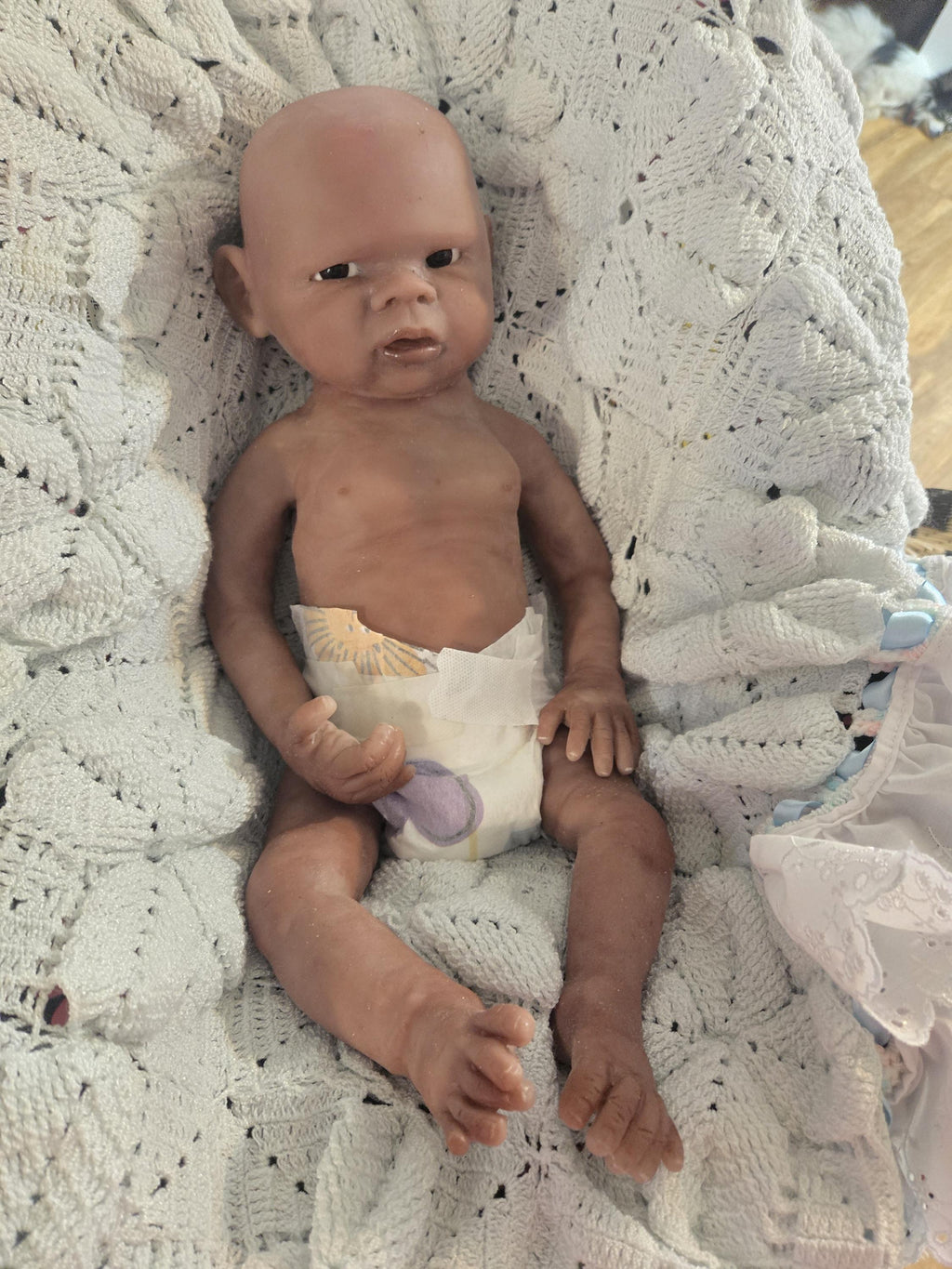 Full body silicone baby boy newborn baby  pamela erff