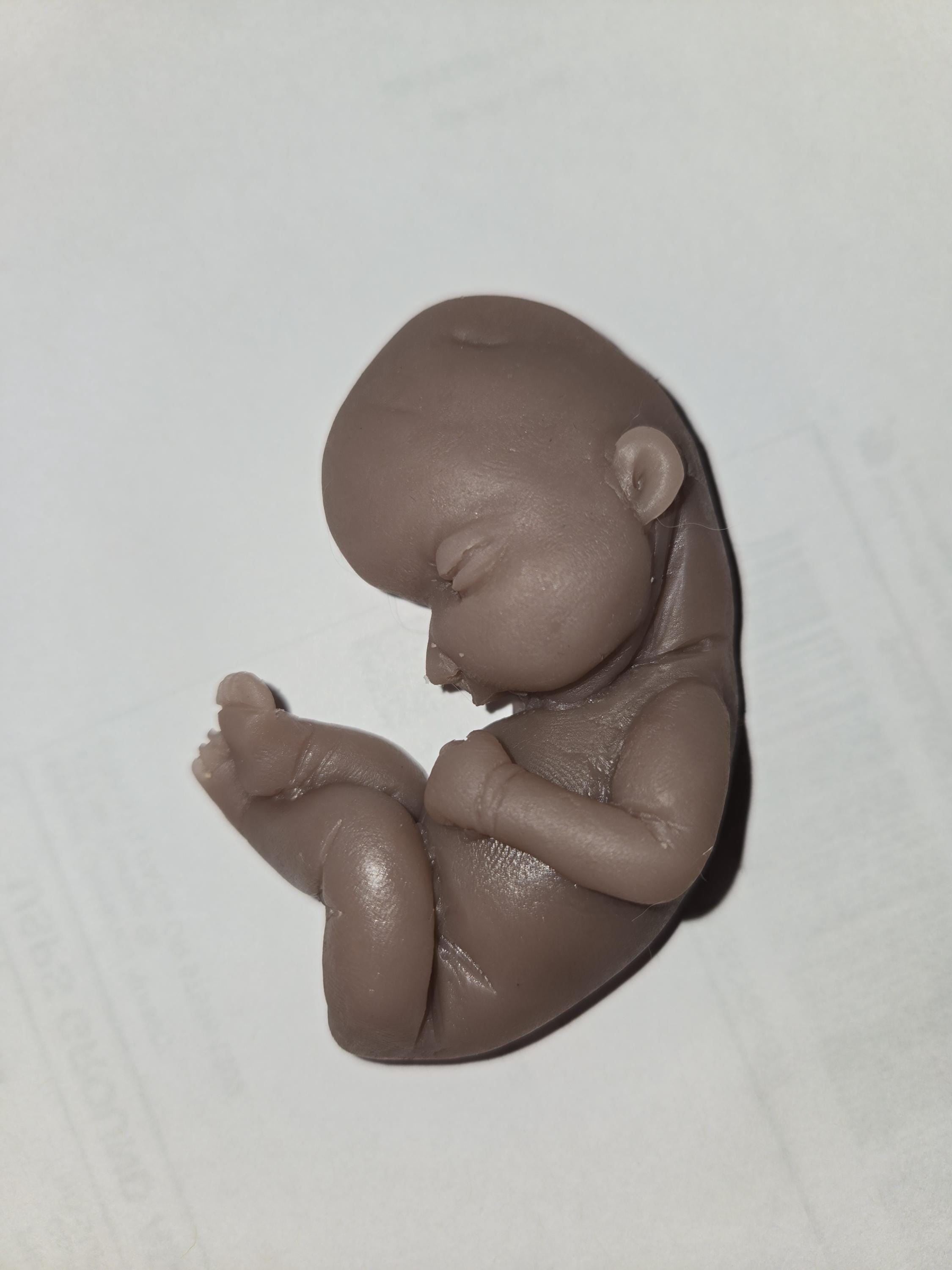 Remembrance Keepsake-handcrafted memorial art peice, custom silicone or resin memory keepsake made to honor loved one