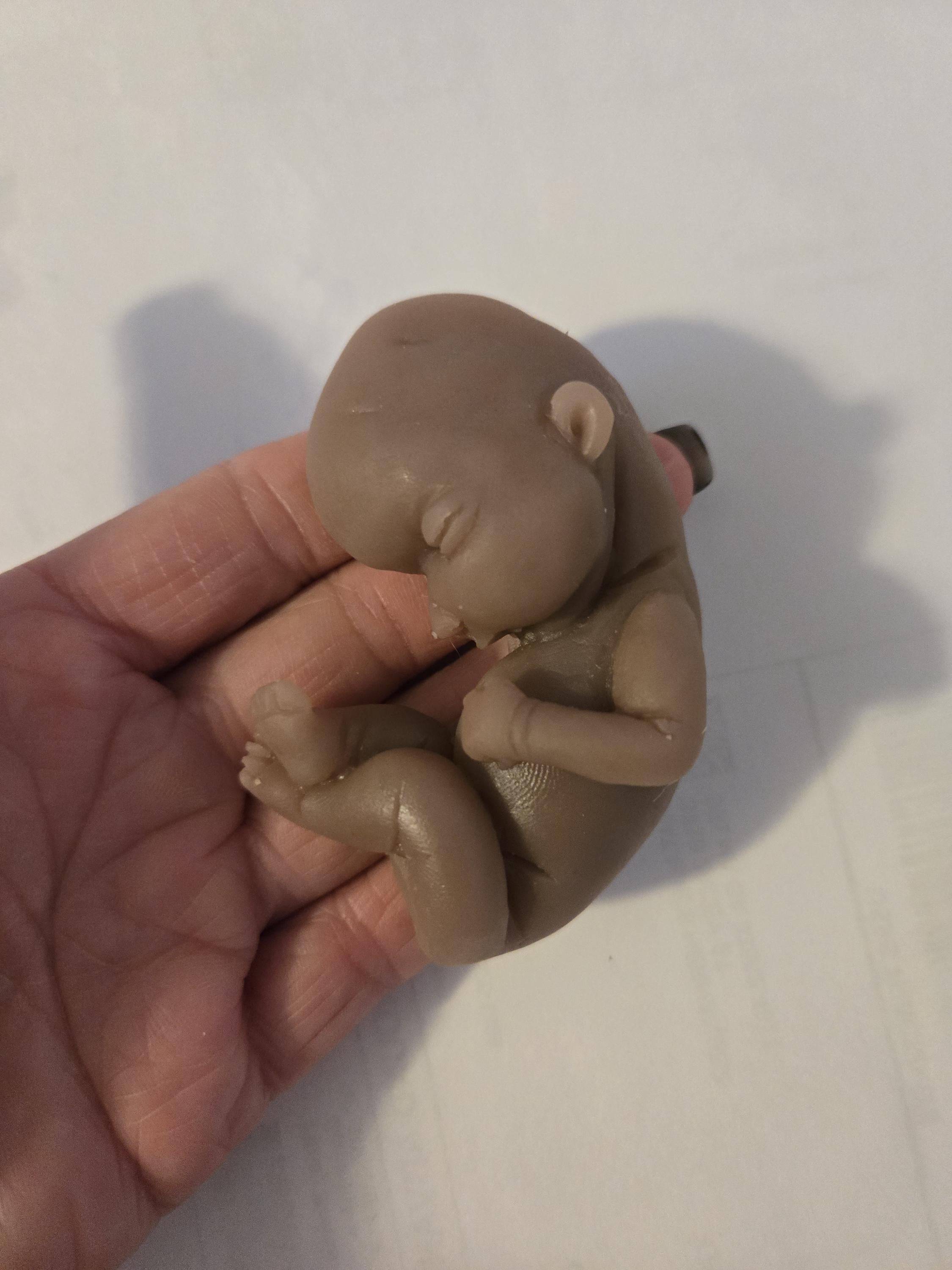 Remembrance Keepsake-handcrafted memorial art peice, custom silicone or resin memory keepsake made to honor loved one