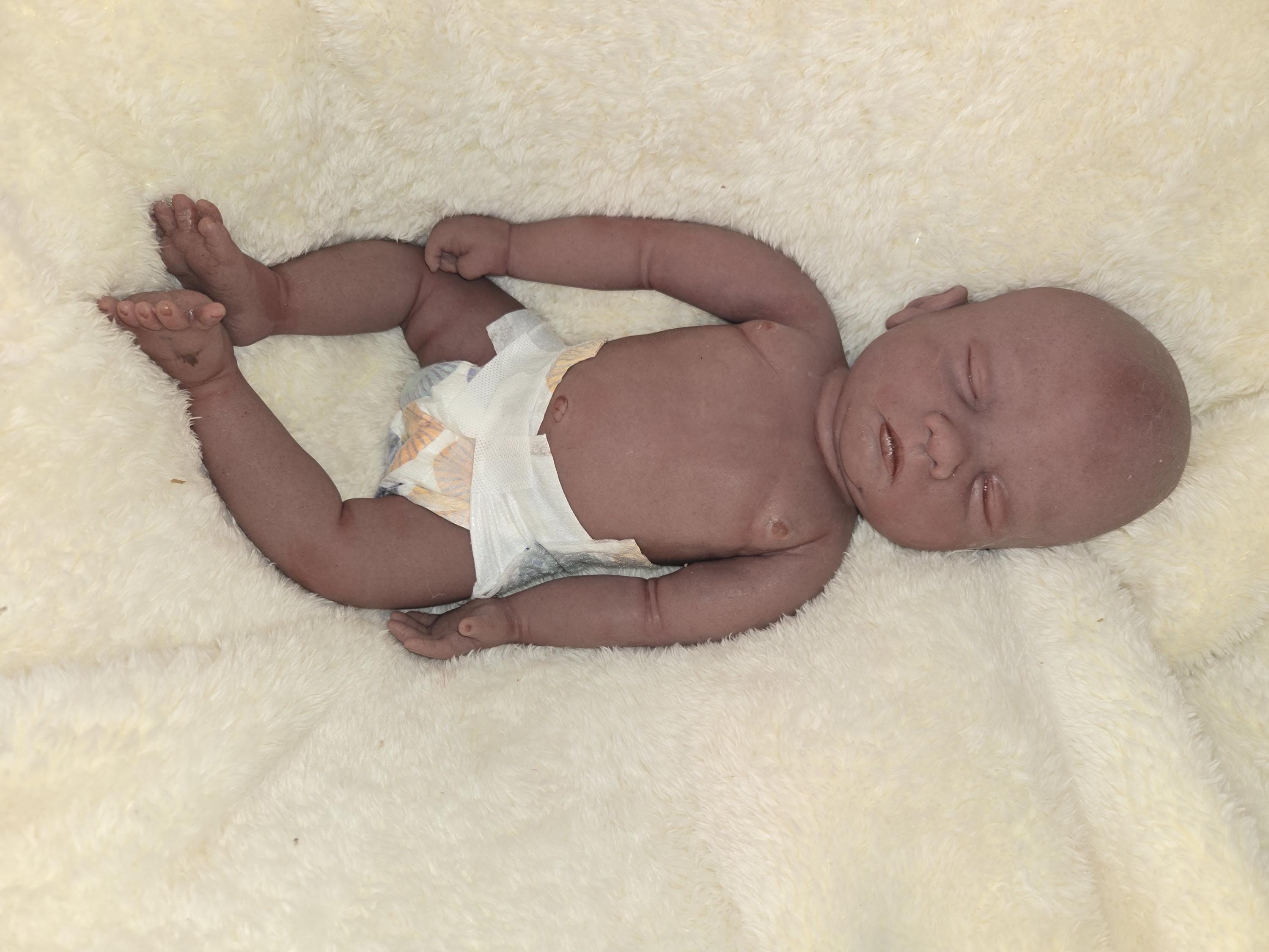 ready to ship 18" Full Body Silicone Baby boy newborn