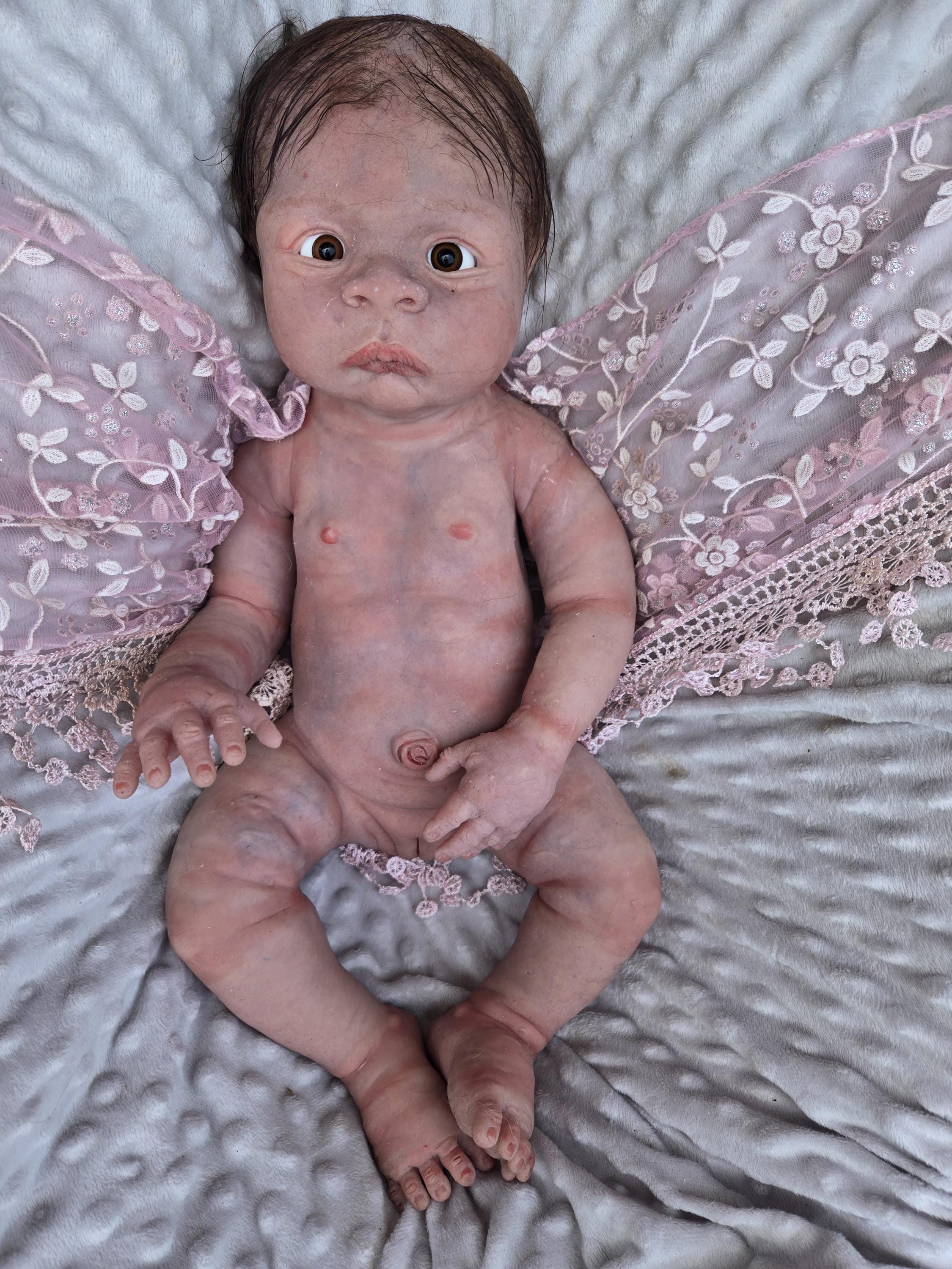 ready to ship full body silicone baby girl