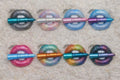 resin lip keychain
