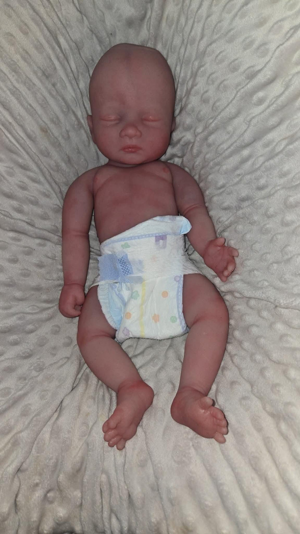 Full body silicone art doll 18" inches