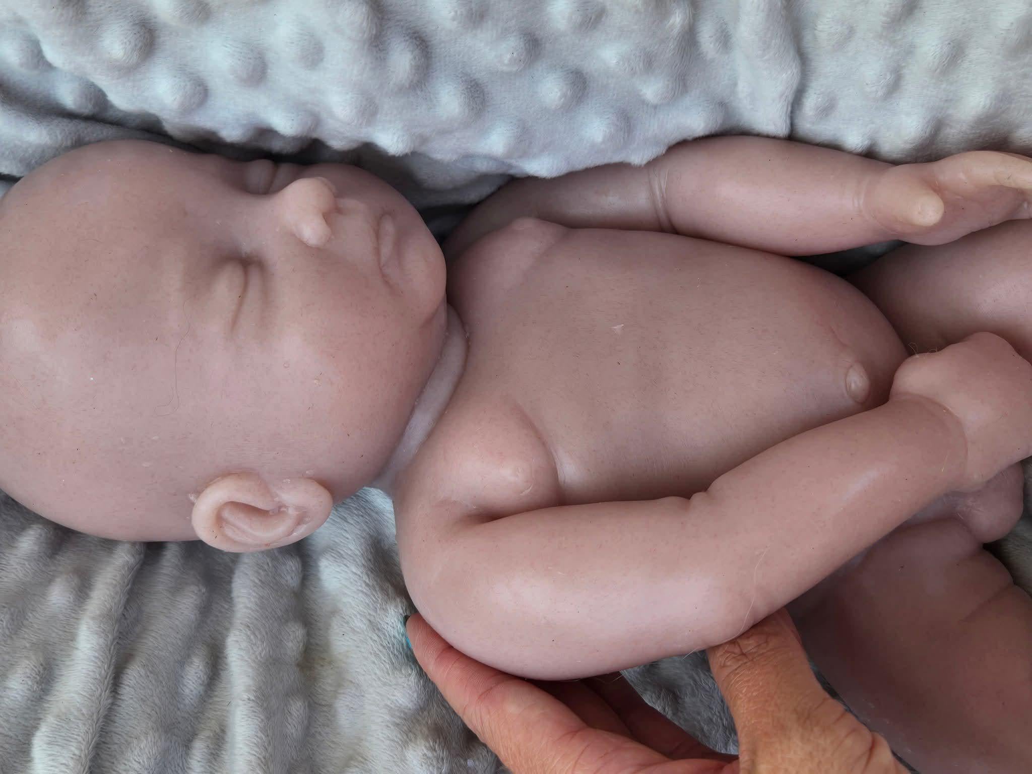 Full body silicone art doll 18" inches