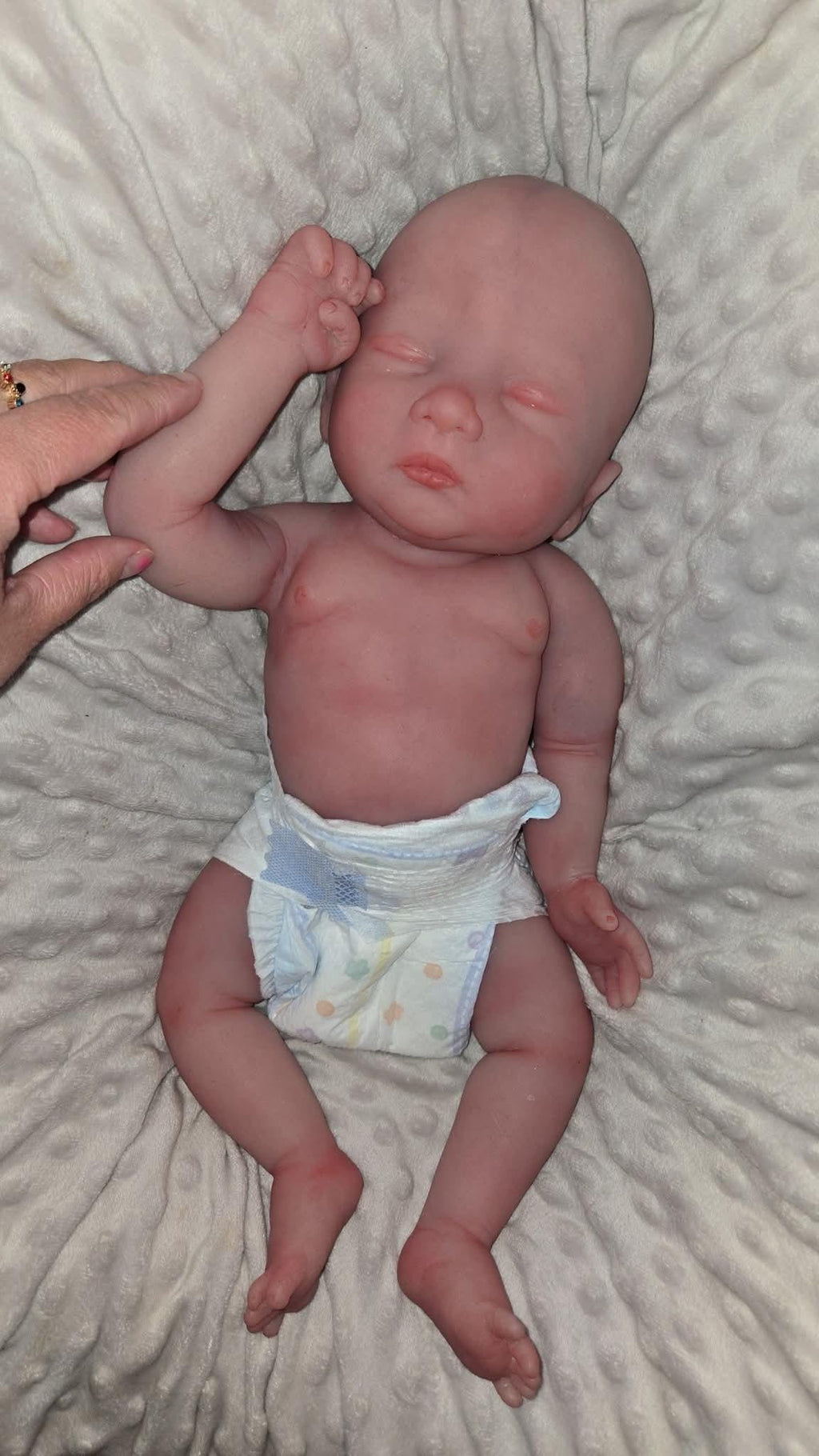 Full body silicone art doll 18" inches