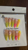 Press on nails size medium