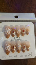 Press on nails size medium