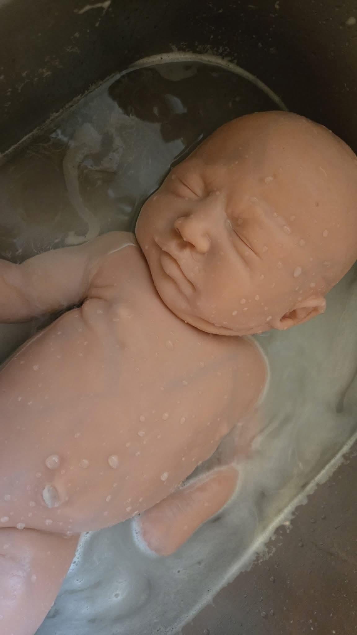 Full body silicone art doll 19 Emerly / Eli custom order