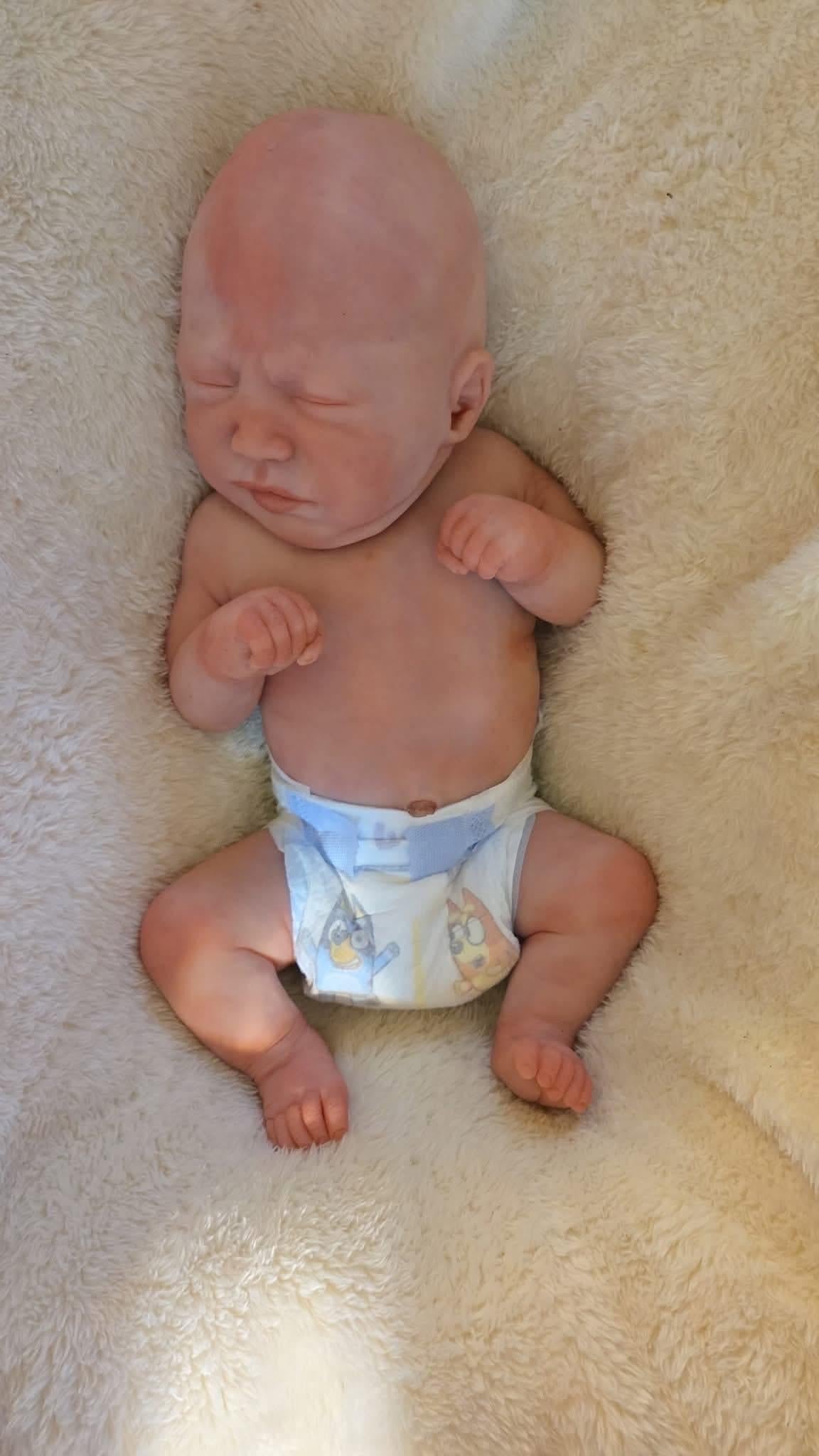 Full body silicone art doll 19 Emerly / Eli custom order