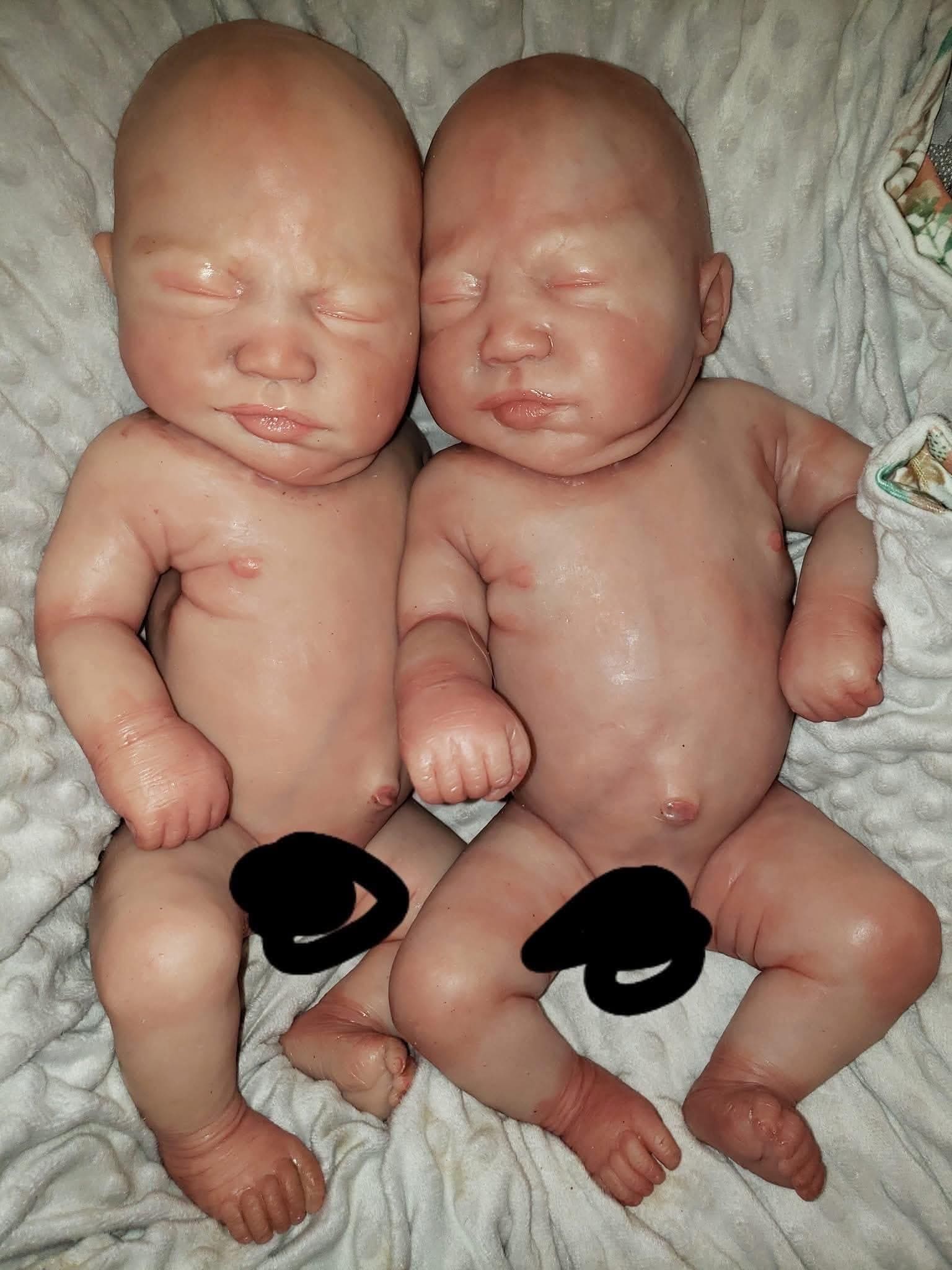 Full body silicone art doll 19 Emerly / Eli custom order