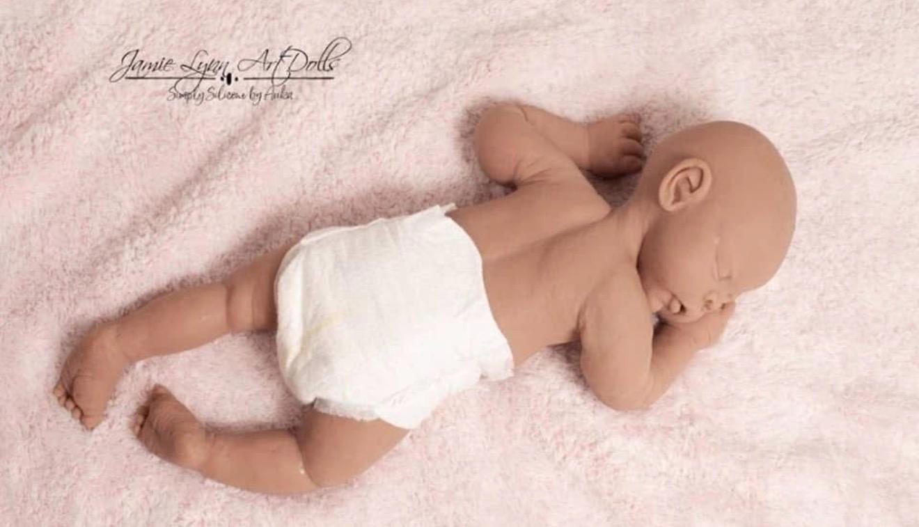 Full body silicone art doll girl or boy newborn art doll  21 Jamie Lynn powers Ariana