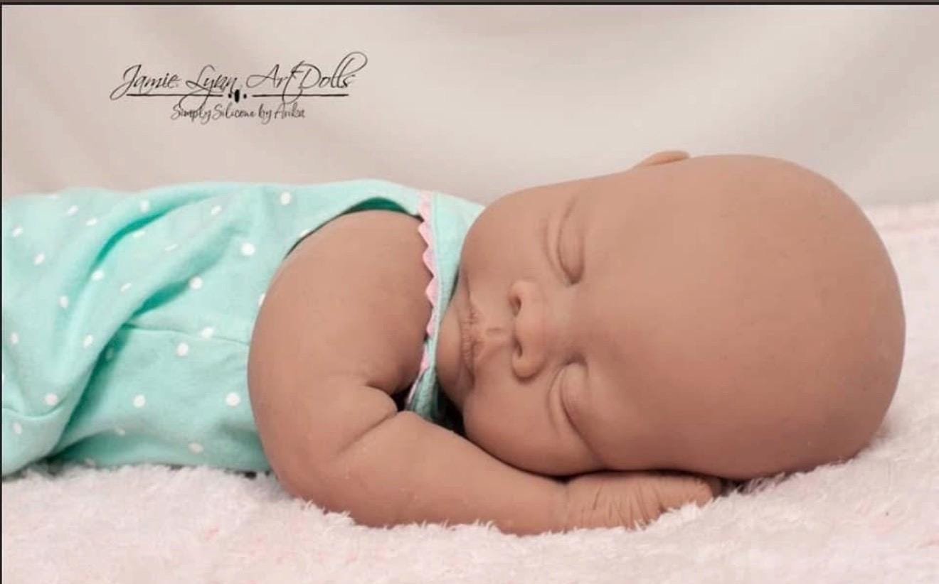 Full body silicone art doll girl or boy newborn art doll  21 Jamie Lynn powers Ariana