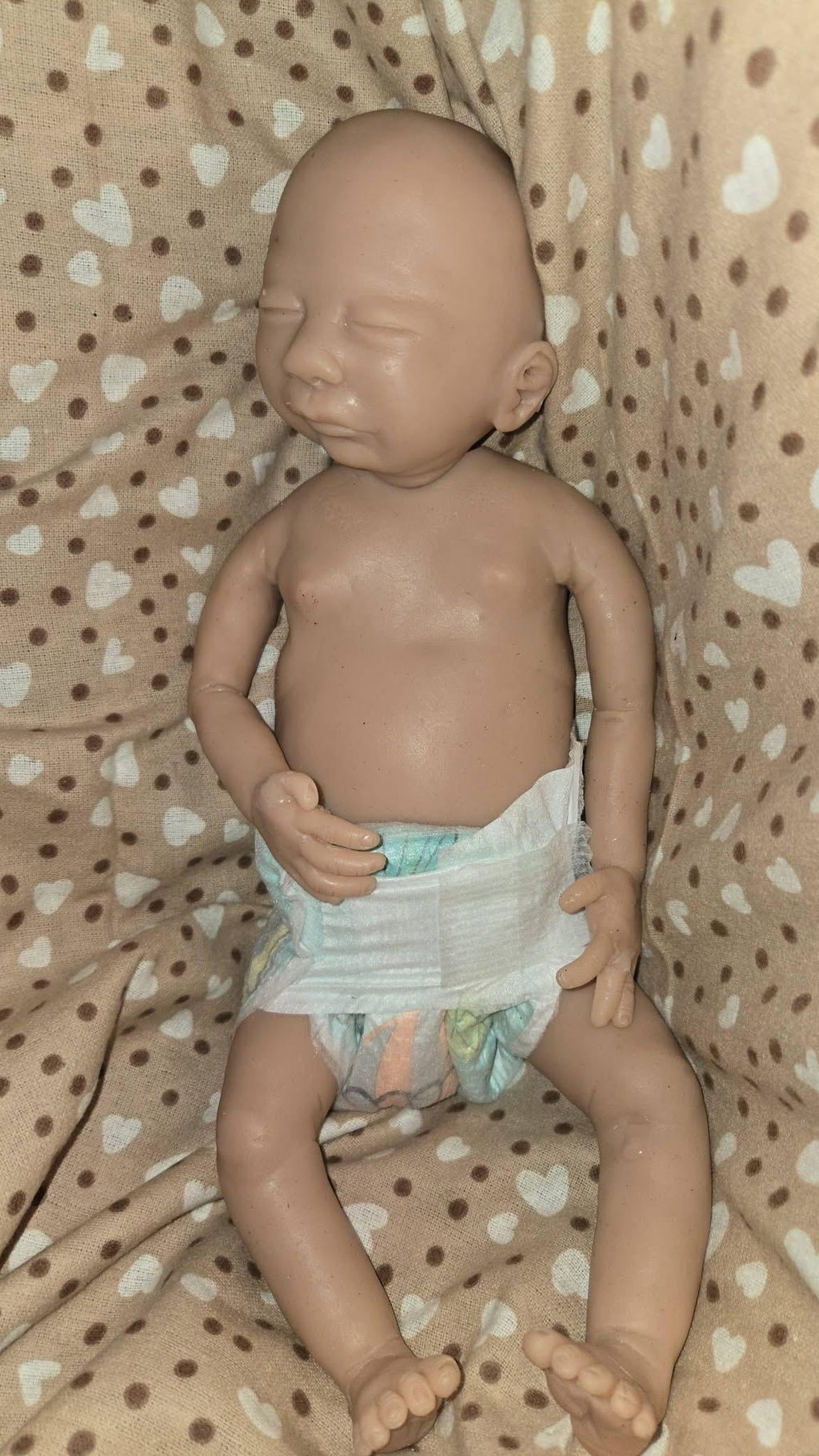 Full body silicone art doll 14 inch preemie