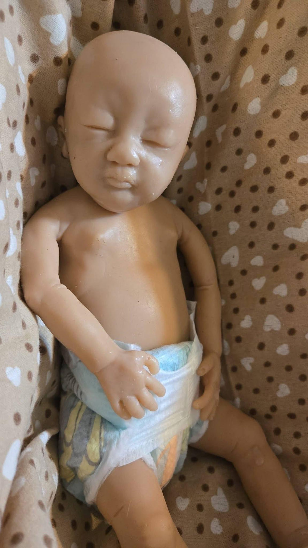 Full body silicone art doll 14 inch preemie