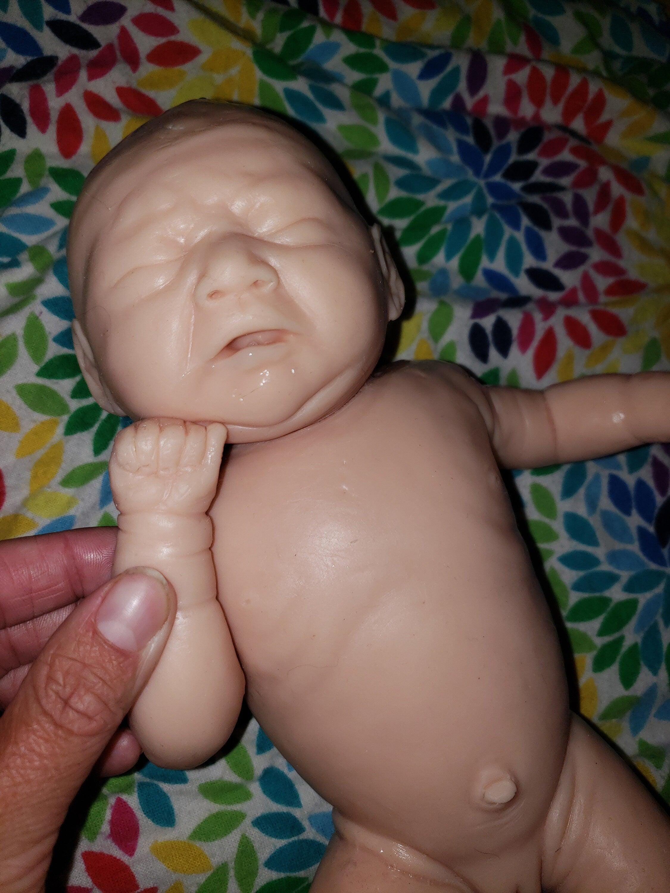 Full Body Silicone art doll 13" ivy/iven boy or girl preemie