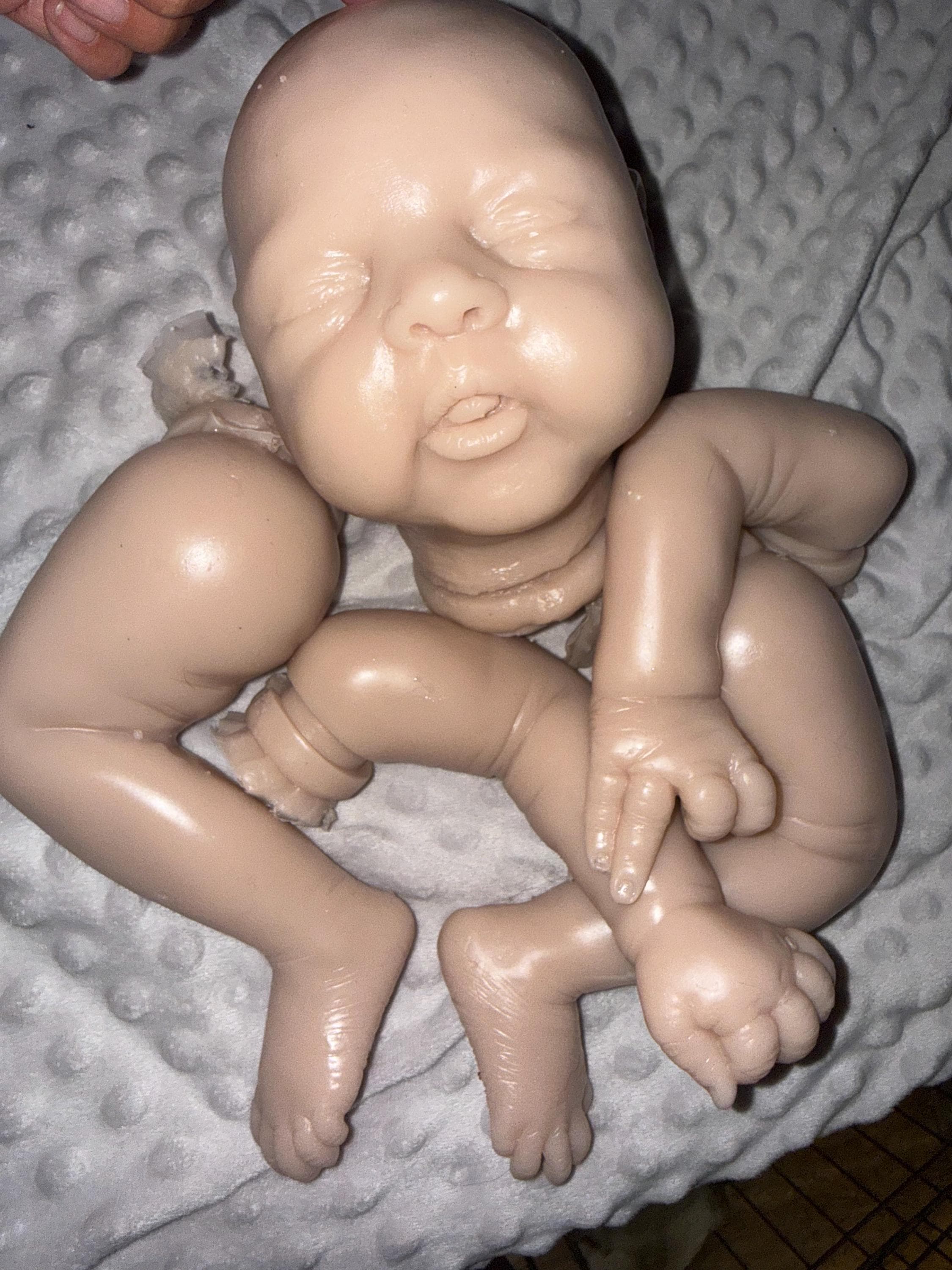 silicone art doll HEAD limbs or full body