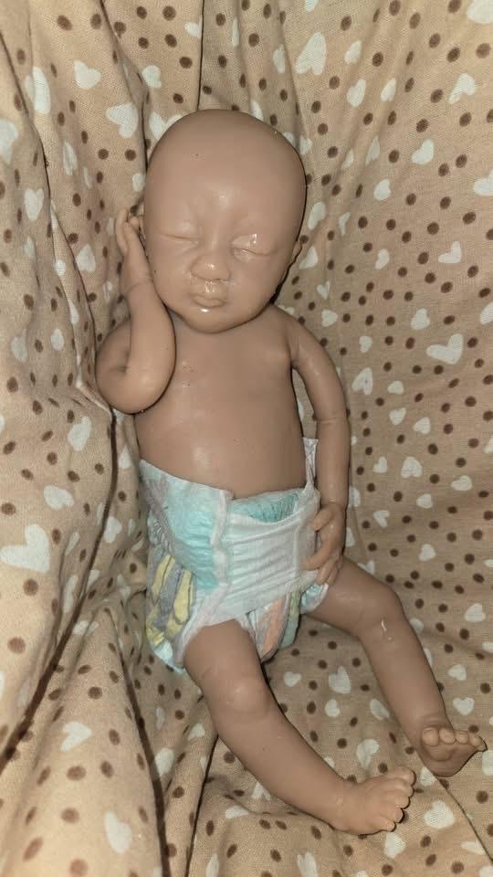 Full body silicone art doll 14 inch preemie